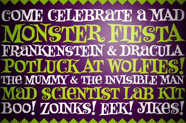 Monster Fiesta Font Download