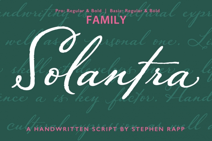 Solantra Pro Family Font Download