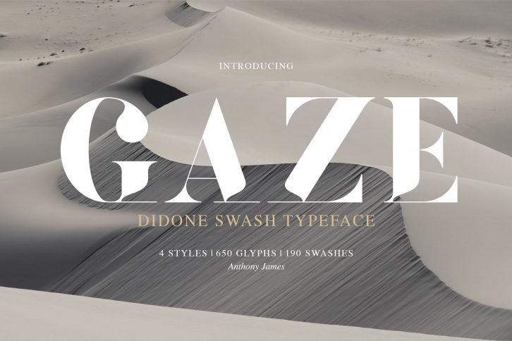 Gaze Pro Font Download