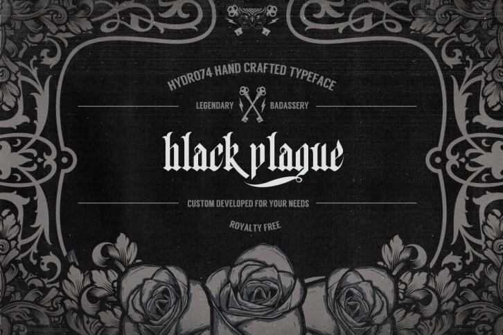 Black Plague Font Download