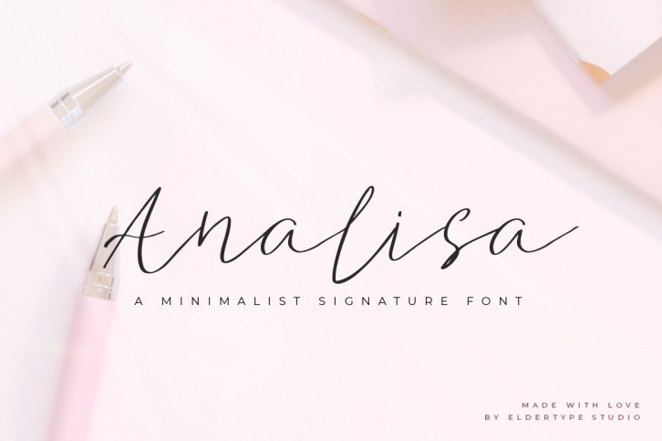 Analisa // Signature Font Download
