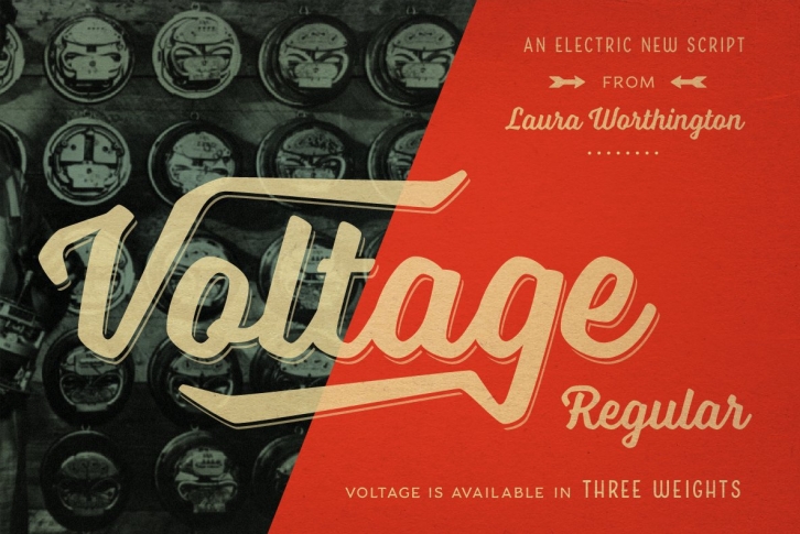 Voltage Regular Font Download