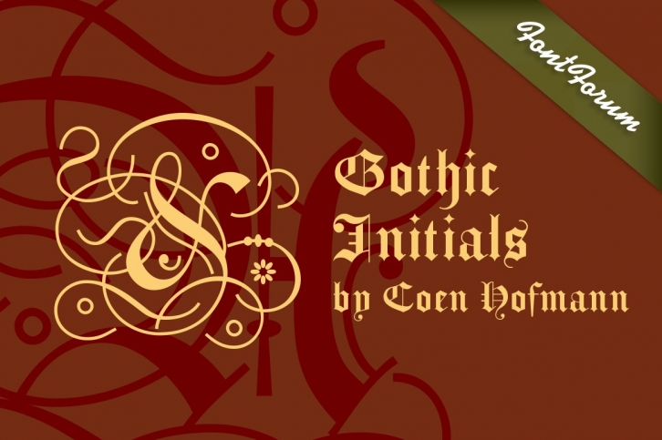 Gothic Initials Font Download