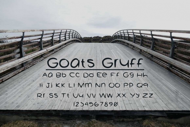Goats Gruff Font Download
