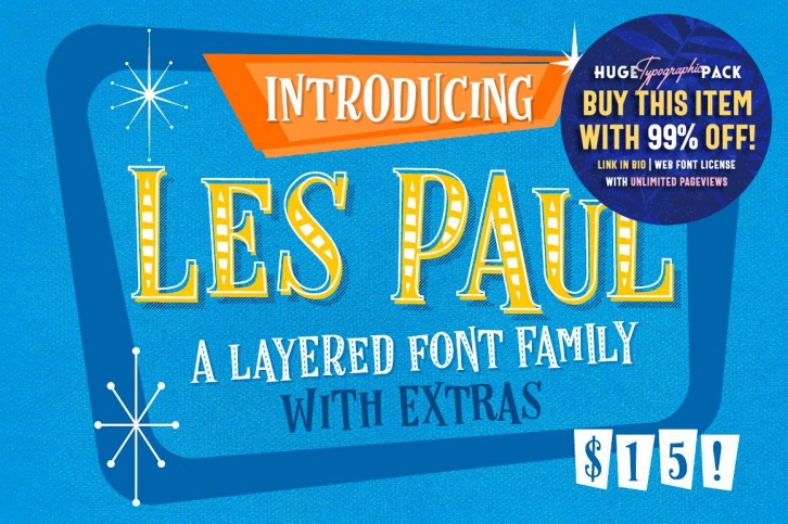 Les Paul • Family Font Download