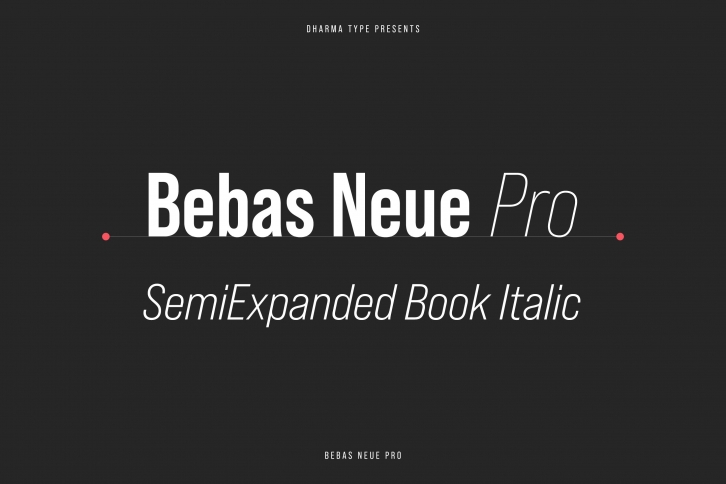 Bebas Neue Pro Font Download