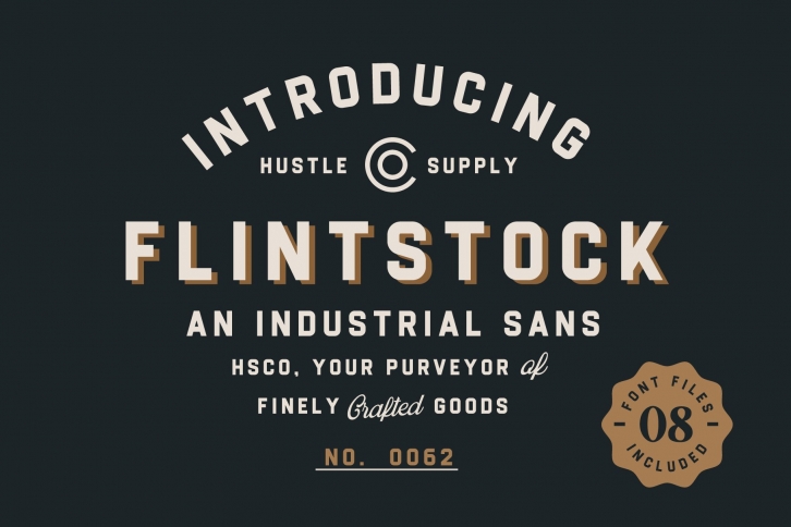 Flintstock Font Download