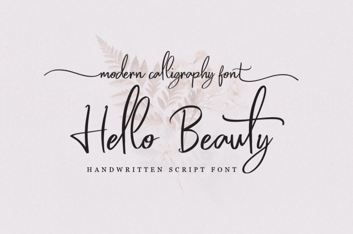 Hello Beauty Font Download