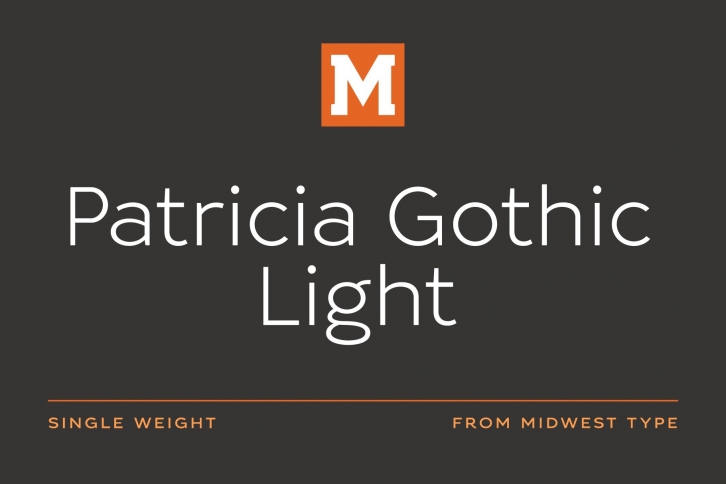 Patricia Gothic Light Font Download