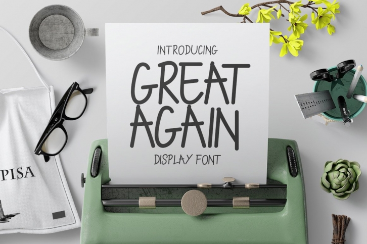 Great Again Font Download