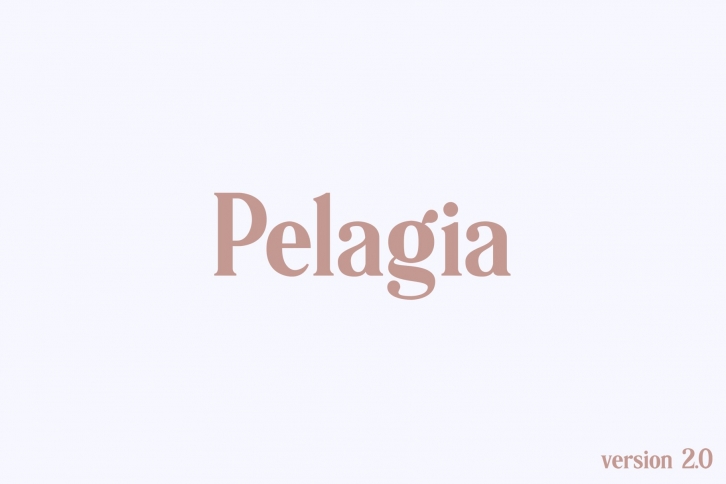 Pelagia Typeface Font Download