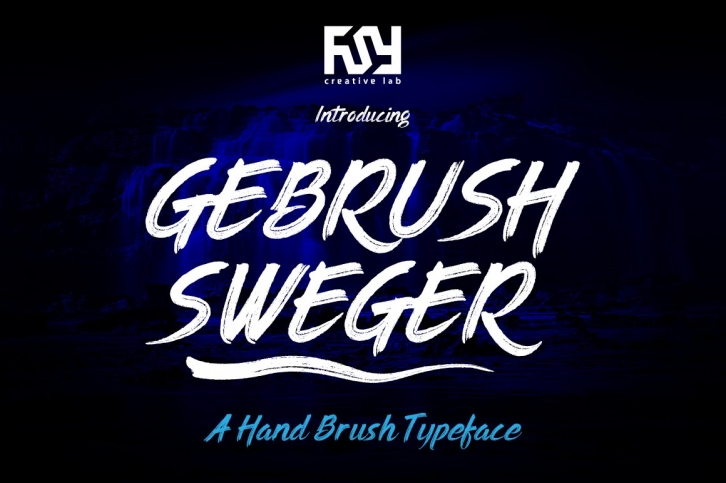 Gebrush Sweger Font Download