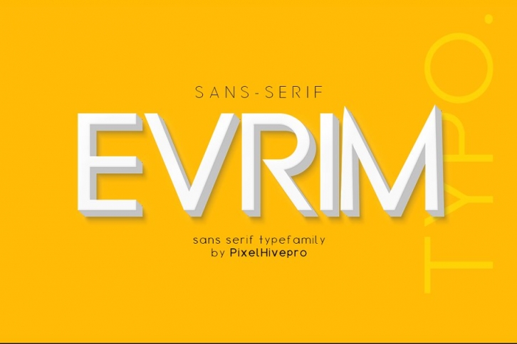 Evrim Sans Serif Font Download