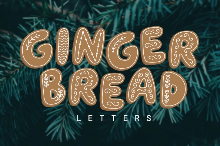 Gingerbread Letters Font Download