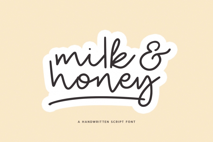 MilkHoney Font Download