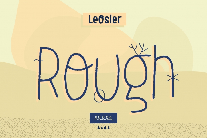 LeOsler Rough Font Download