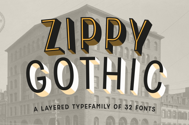 Zippy Gothic Font Download