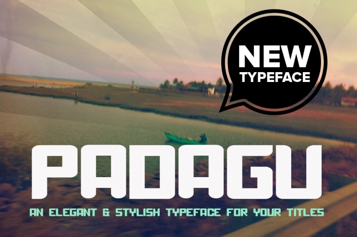 Padagu Typeface Font Download