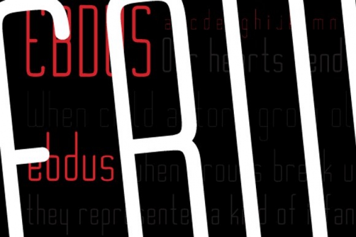 Ebdus Family 10 pack Font Download