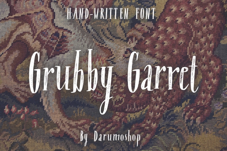 Grubby Garret font Font Download