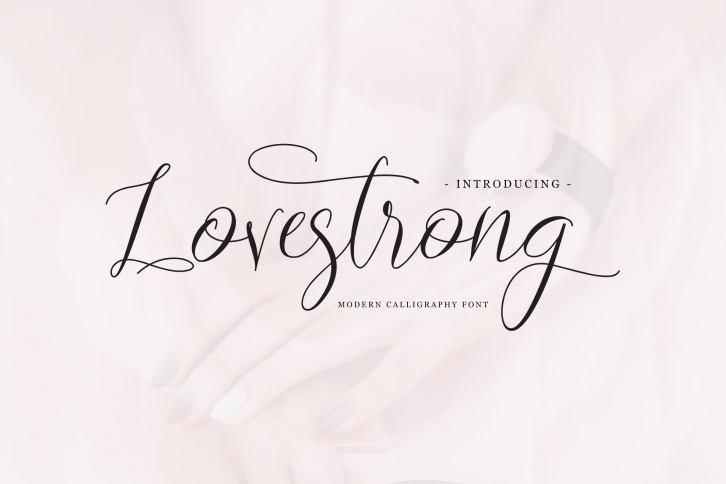 Lovestrong Script Font Download