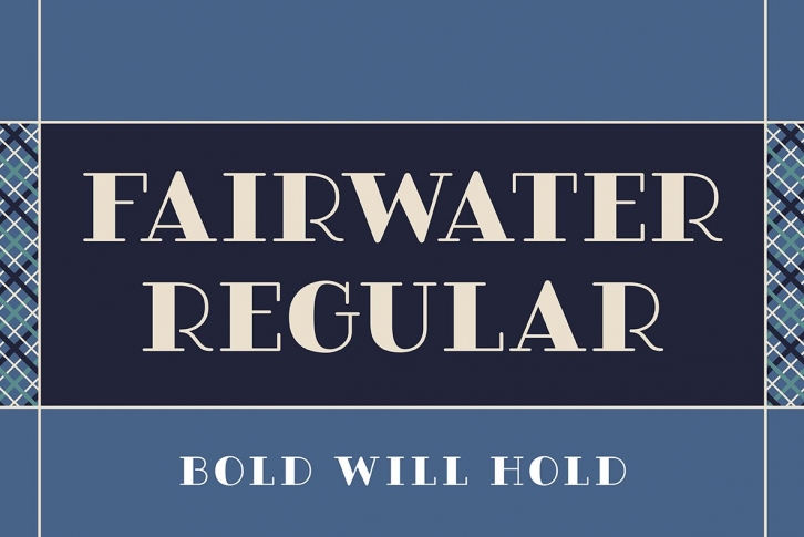 Fairwater Solid Serif Font Download