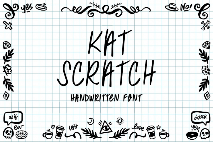 Kat Scratch Font Download