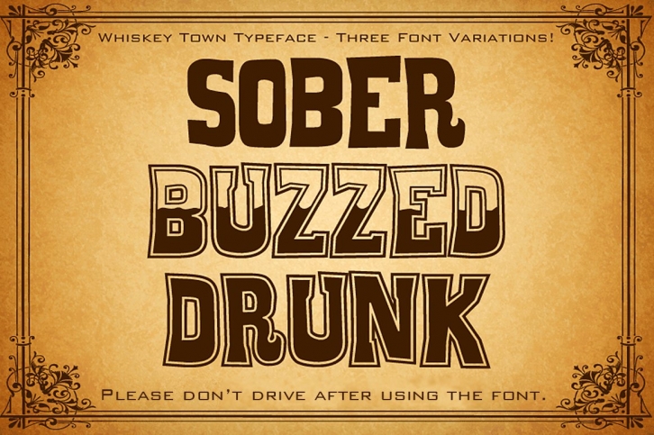 Whiskey Town Font Download
