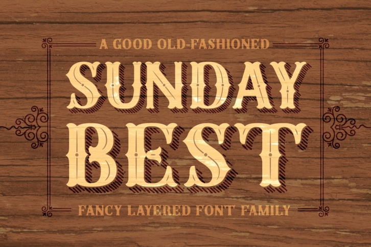 Sunday Best Complete Family Font Download