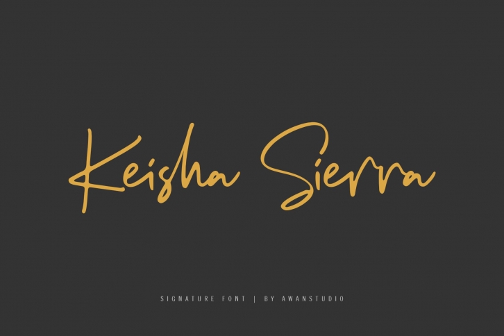 Keisha Sierra Font Download