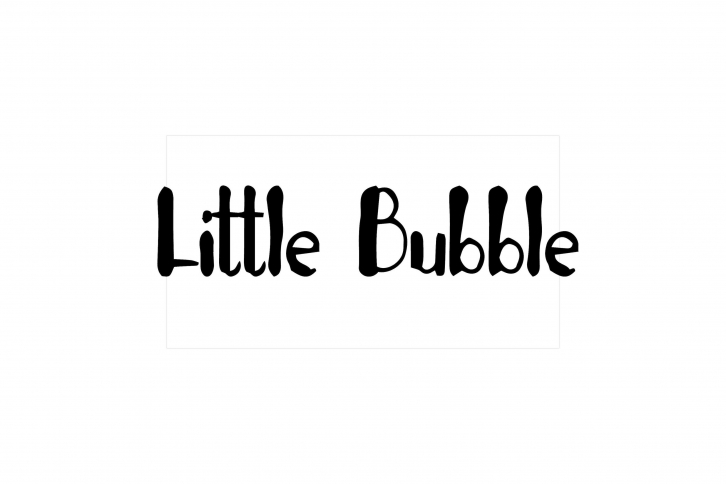 Little Bubble Font Download