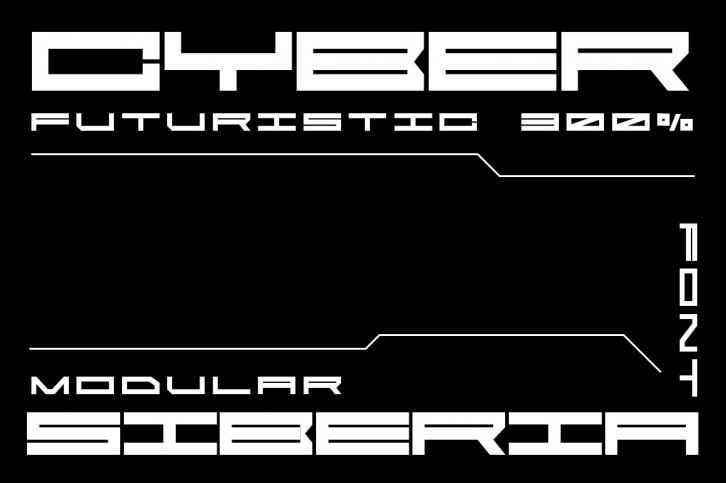 CyberSiberia font Font Download