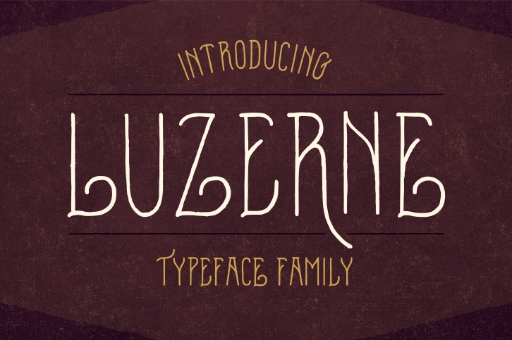 Luzerne Typeface Font Download
