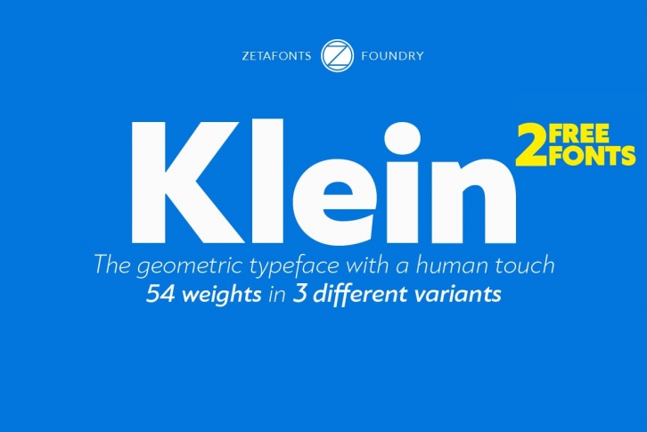 Klein Font Download