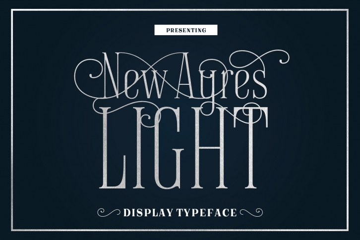 New Ayres Light Font Download