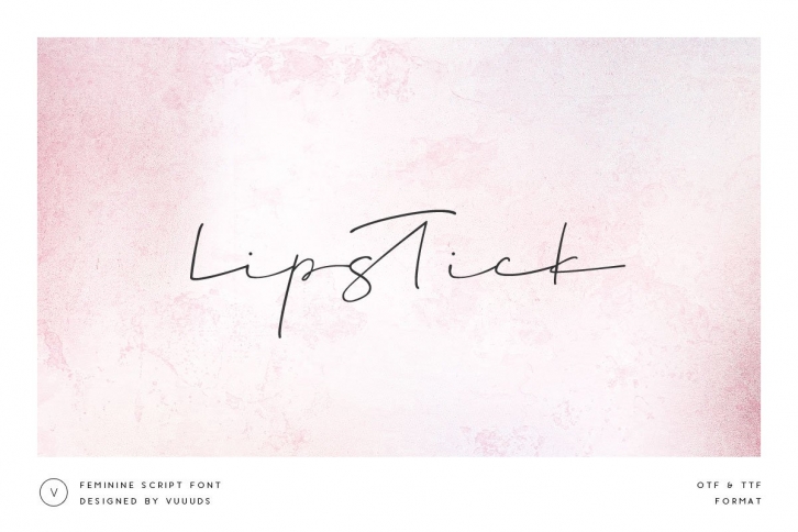 Lipstick Type Font Download