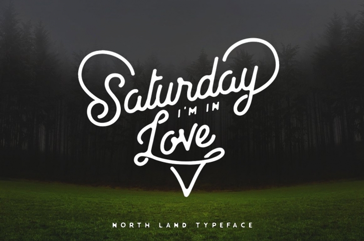 North Land Typeface Font Download