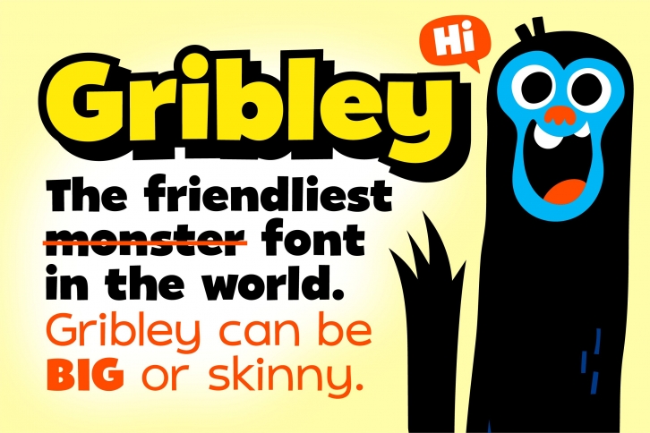 Sale! Gribley Family! Font Download