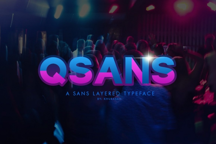 Qsans Layered Font Download