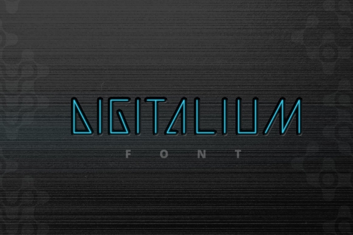 Digitalium Condensed Future Font Download