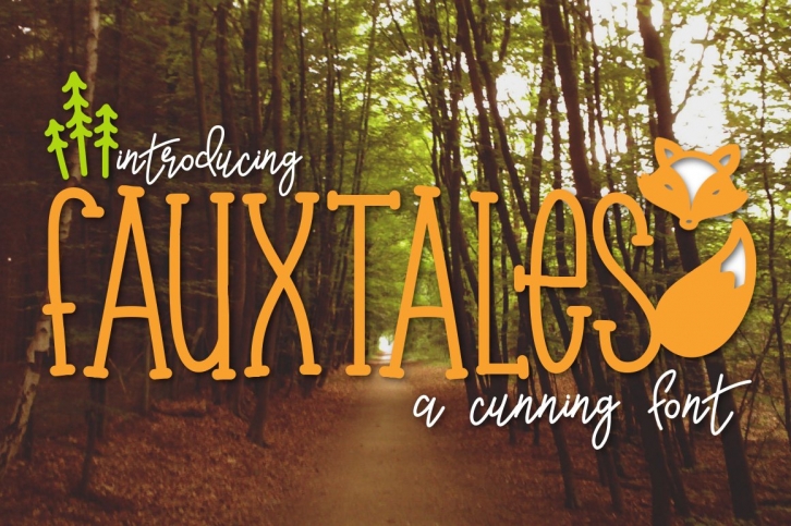 FauxTales a Cunning font Font Download