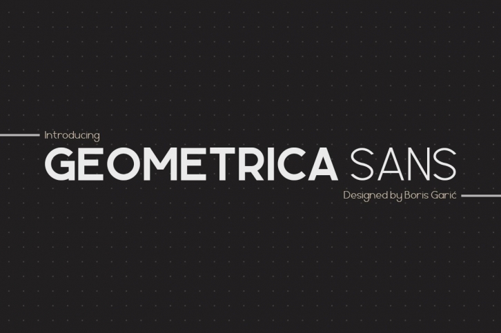 Geometrica Sans Font Download