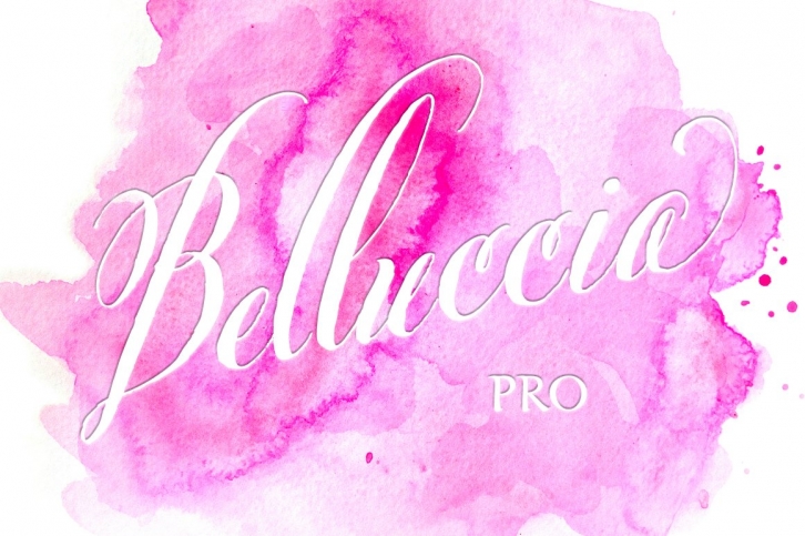 Belluccia Pro Font Download