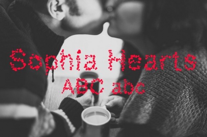 Sophia Hearts Font Download
