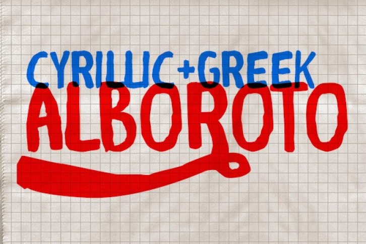 Alboroto Family Font Download