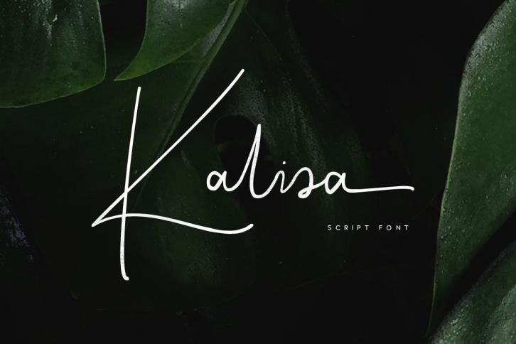 Kalisa Signature Font Download