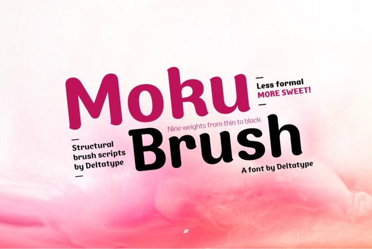 Moku Brush (Complete Family) Font Download