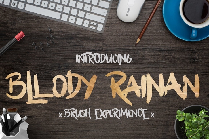 Bllody Rainan Font Download