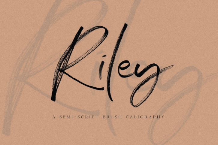 Riley SVG  Font Download