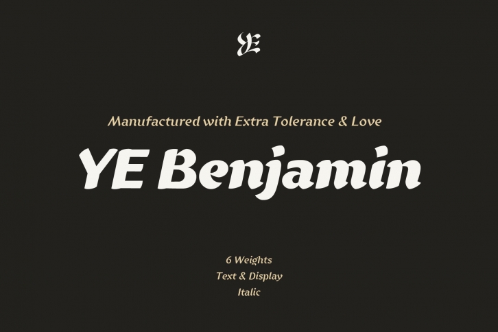 YE Benjamin Font Download